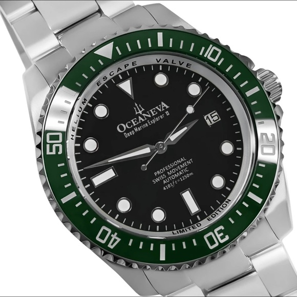 Oceaneva Marine Explorer Dive Watch Auto Swiss - Picture 4 of 9